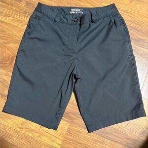 Nike Golf Shorts Womens SZ 6 10" Inseam Dri-Fit Tour Performance Athletic Wear